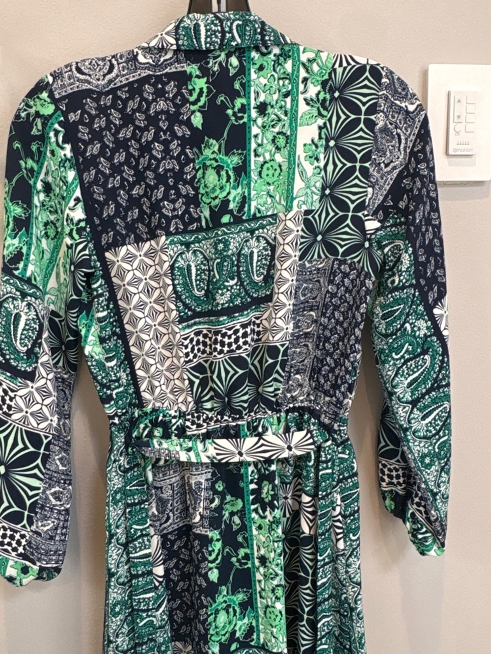 Midi Dress-- patch work pattern - Picture 2 of 3